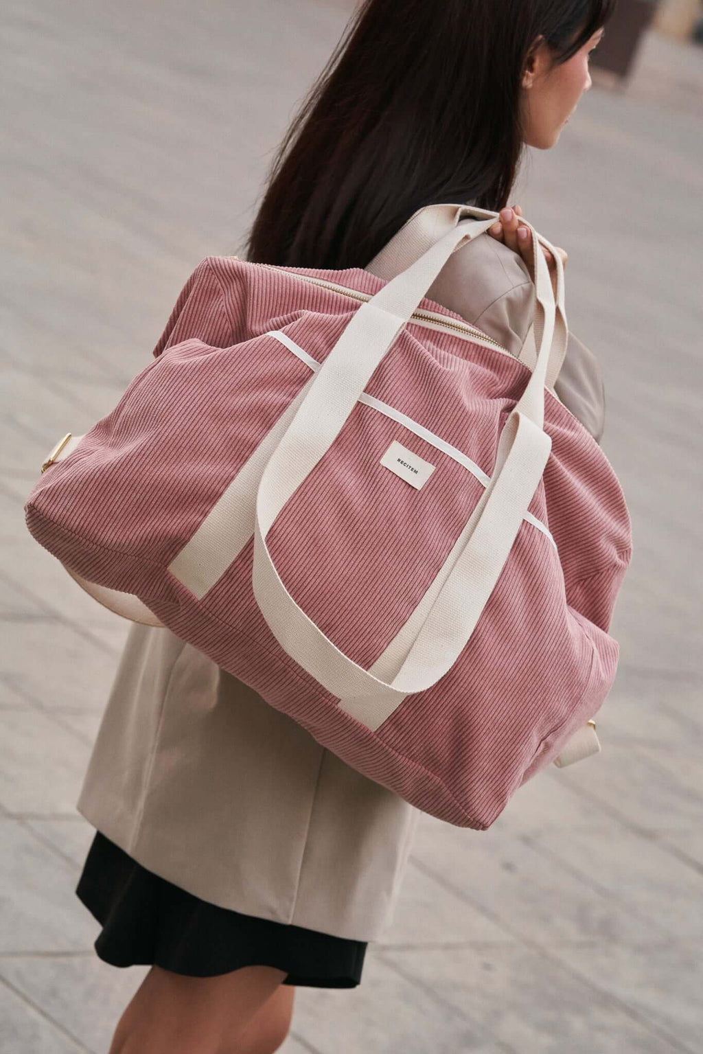 Velours Sac Week End Velours Beau Sac De Voyage Femme Sac à Dos