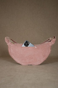 Sac demi-lune uni Nina