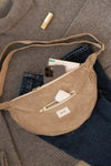 Sac demi-lune uni Matéo