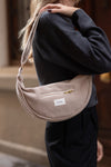 Sac demi-lune uni Arthur