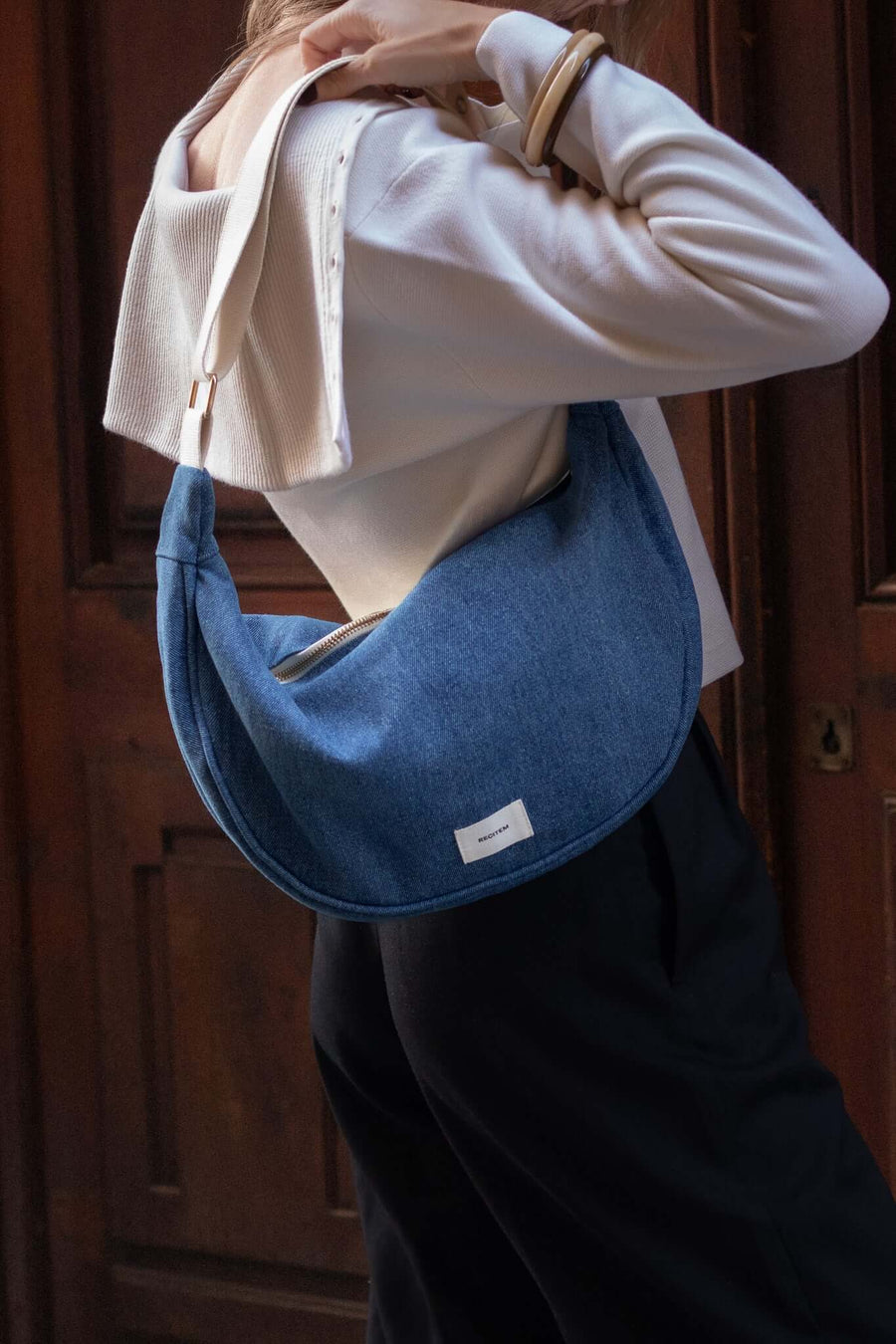 Sac maxi demi-lune Lola