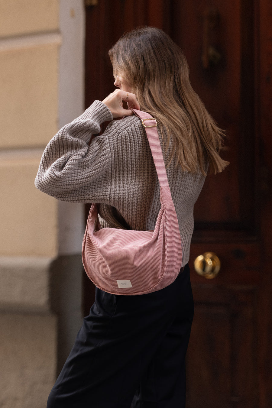 Sac maxi demi-lune Nina