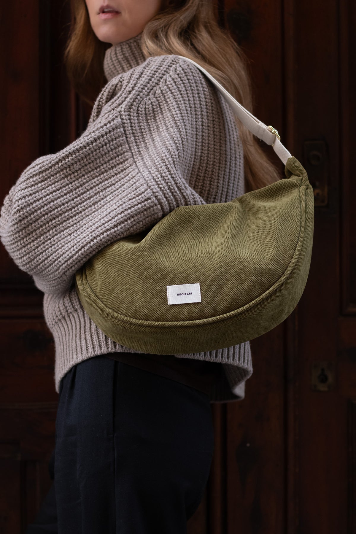 Sac maxi demi-lune Oscar