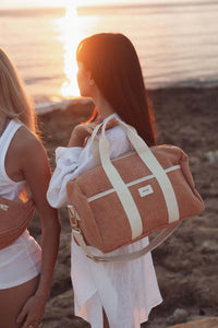 petit sac de voyage marron