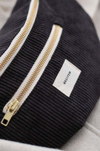 sac banane velours côtelé vu de côté
