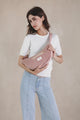 Sac demi-lune uni Nina